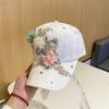 Lace Hat Women's Embroidery Applique Cap Summer Korean Version Sun Visor Baseball Cap