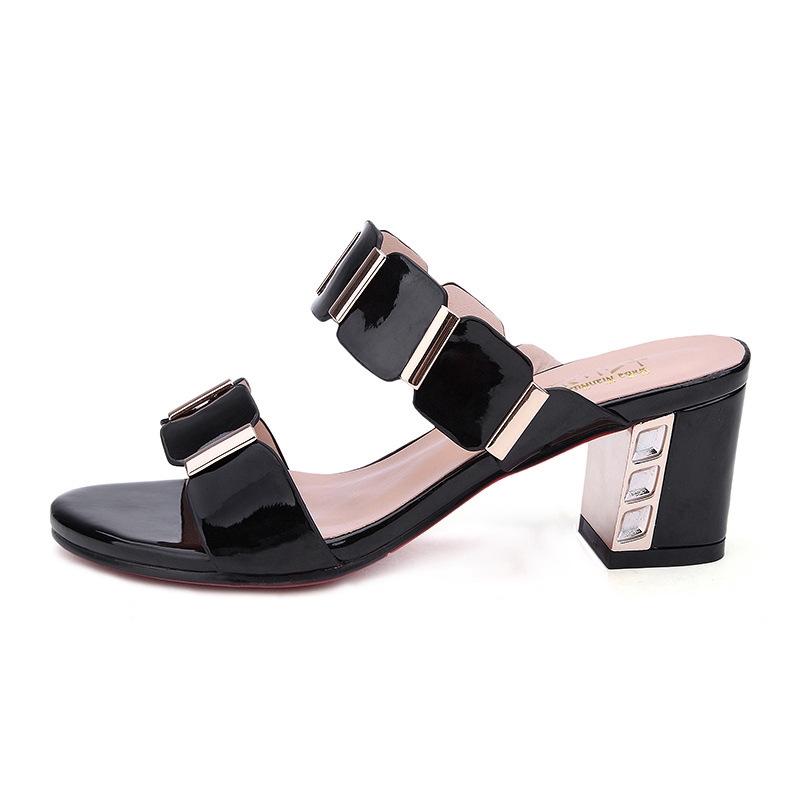 Модные женские повседневные сандалии, сексуальная обувь на высоком каблуке для лета