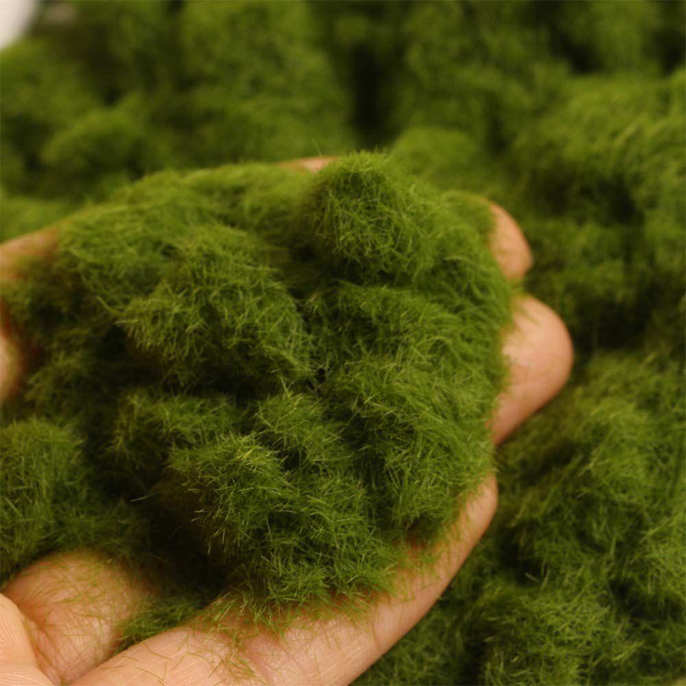 Ручная работа Сцена Строительство Модель Материалы Флок Газон Нейлоновая Трава Искусственная Трава Модель Материал Дерн
