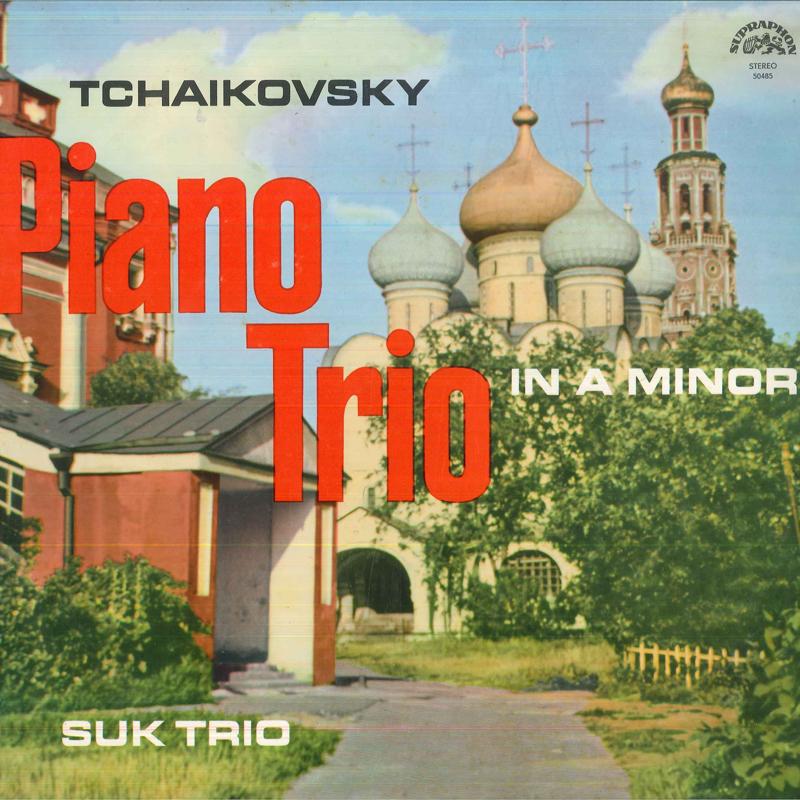 Виниловая пластинка SUK TRIO Чайковский Фортепианное трио ля минор 50485 SUPRAPHON 1973 Чехословакия Классика Б/у