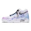 Nike Flight Legacy Nebula Dream Wild Устойчивые к истиранию Устойчивые к истиранию Средние Винтажные Баскетбольные Кроссовки Мужские BQ4212-101(Команда864-)
