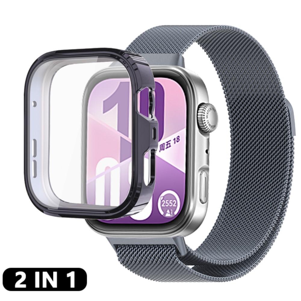 Чехол+Миланский браслет для Huawei Watch Fit 4 Pro ремешок Аксессуары металлический Нержавеющая сталь correa Браслет для huawei fit 4 band