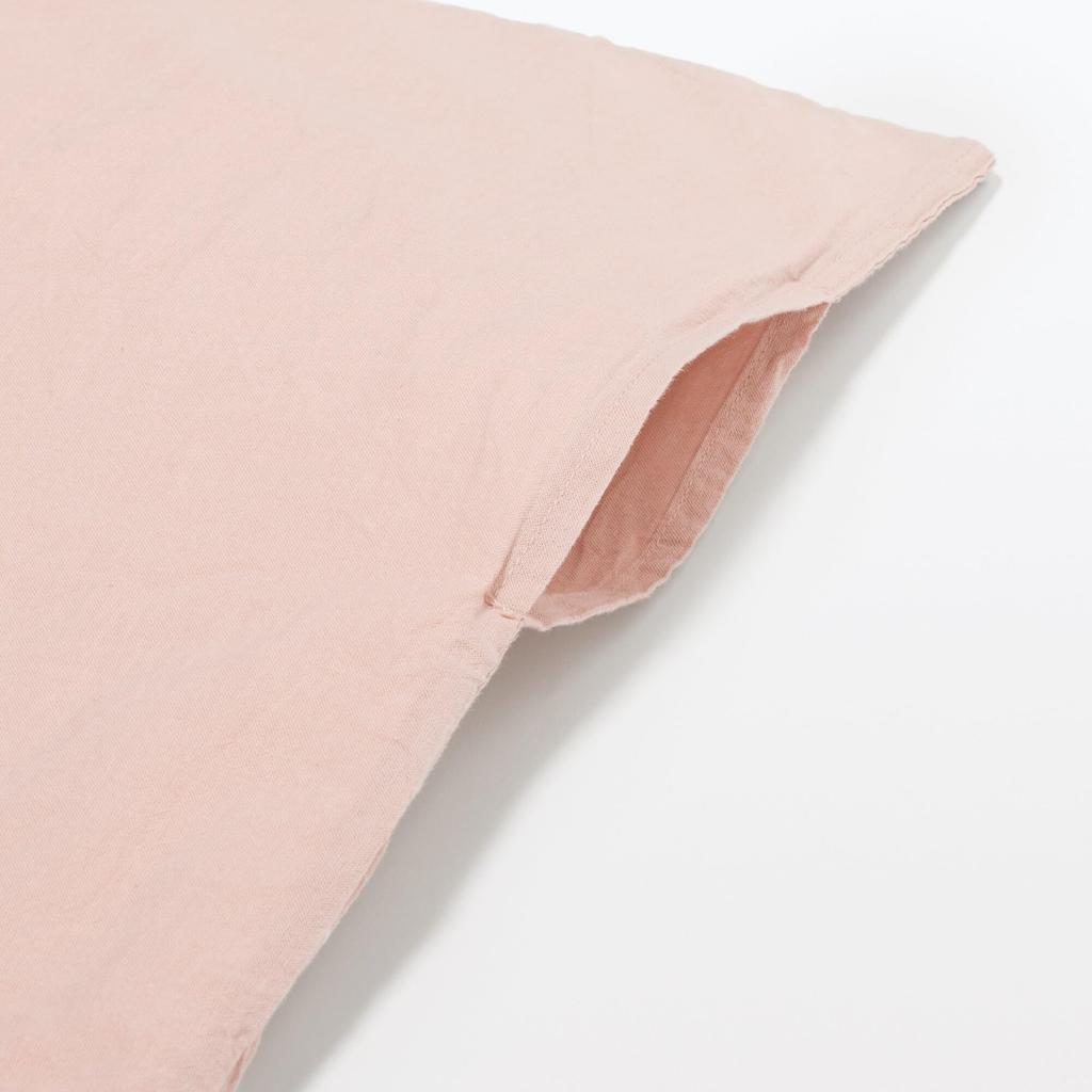 MUJI Постиранный пододеяльник, SD, Розовый, 84095719