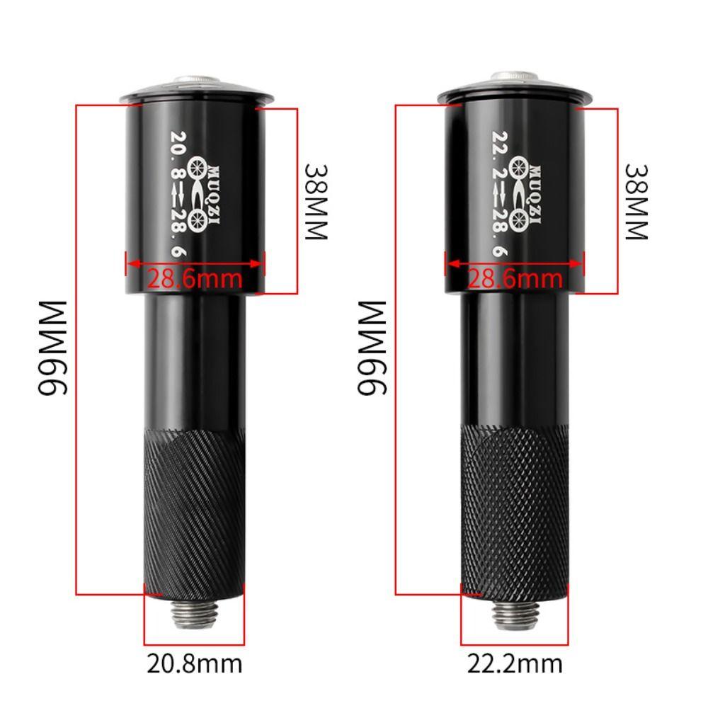 Aluminum Zinc Zinc Alloy Fork Stem Extender Anti-slip Stem Conversion Adapter Road Bike