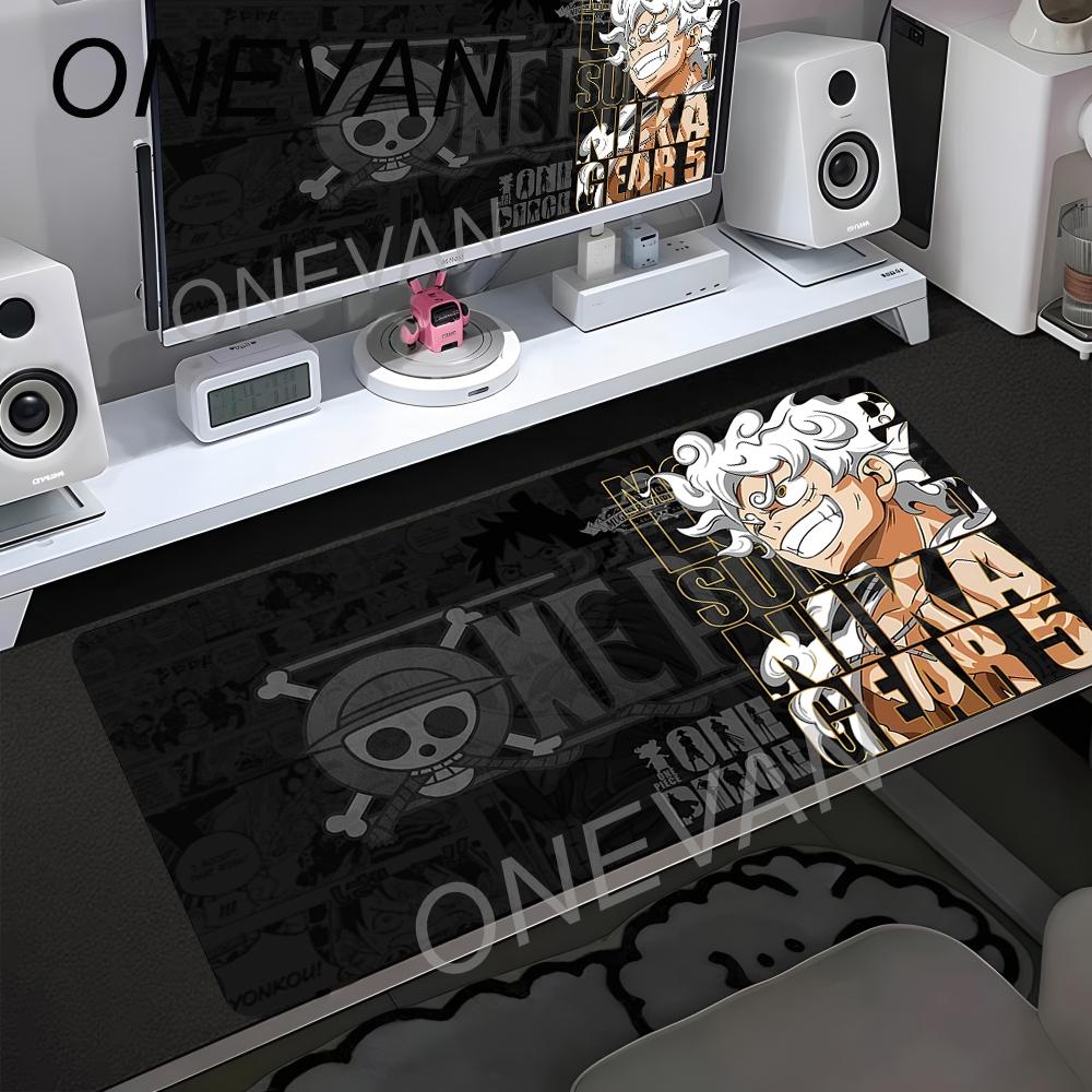 Mouse Pad Computer Size Mousepad Non-slip Gamer Keyboard Pads One Piece Luffy Mausepad New Keyboard Mats Design Desk Mat Carpet