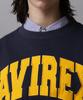 AVIREX CREW NECK L/S SWEAT LOGO 783-3932003 men's XL navy