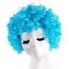 Rainbow Football Fans Wigs Synthetic Wigs Halloween Cosplay Hairs Afro Curly Clown Wigs  Kids