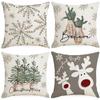Home Textile Christmas Pillow Covers Xmas Trees Pattern Cushion Cover Pillow Cases  Home