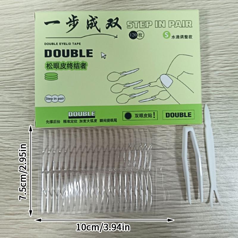 120 шт./Коробка Наклейки для двойных век с ручкой Натуральные Невидимые и Долговечные Формирующие Ленты для Красоты Больших Глаз Поднимают Веки