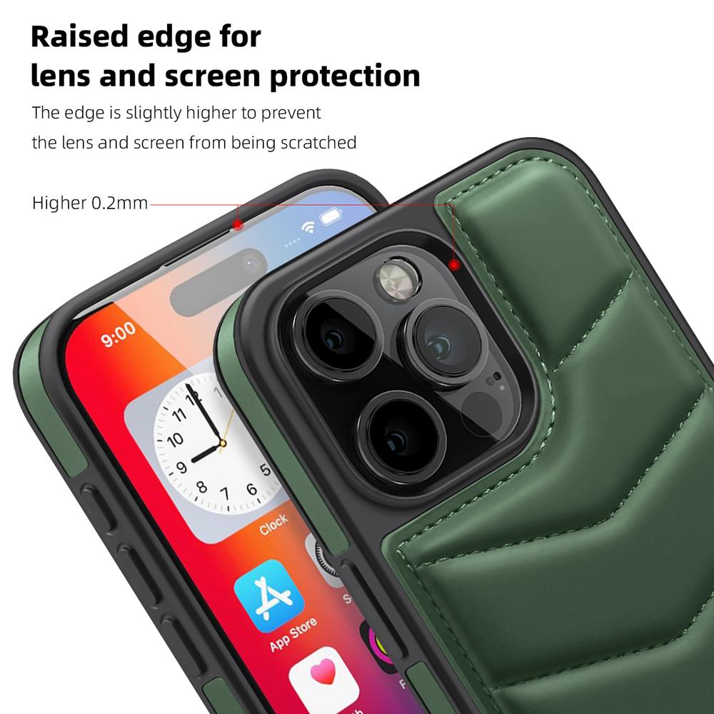 KEYSION Роскошный чехол из искусственной кожи с карманом для карт MagSafe для iPhone 16 Pro Max, чехол с магнитной подставкой для iPhone15 Pro Max