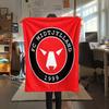 FC Midtjylland  Print Flannel Blanket, High quality Comfortable for All Seasons, Home Decor, Warmth and Comfort