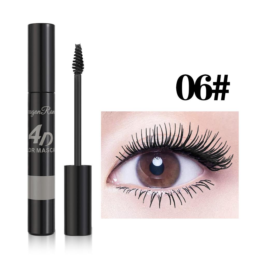5D Colorful Volume Mascara Lasting Styling Blue Purple Curling Lengthen Waterproof Quick Dry Eye Makeup Eyelash Silk Extension