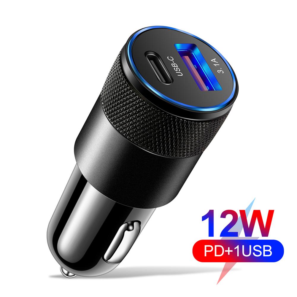 Автомобильное зарядное устройство 12/35/250 В PD QC3.0 Быстрая зарядка Штекер прикуривателя 2/4/5 портов Автомобильное зарядное устройство Flash Charge с цифровым дисплеем