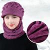 Knitted Scarf Cap Woolen Yarn Balaclava Beanies New Ski Mask Caps  Outdoor