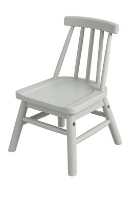 Детский стул Kidzoo Windsor Low KDC-3749 Серый | Изготовлен из натурального дерева, грузоподъемность 60 кг, скандинавский дизайн, легкая сборка, Серия для детей
