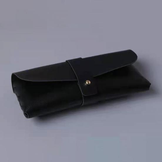 Футляр для очков, устойчивый к царапинам, большой емкости, экономящий место, с мягкой флокированной подкладкой, защитный пылезащитный чехол для солнцезащитных очков из искусственной кожи, ежедневная поставка