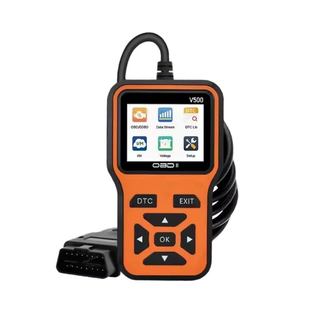 Диагностический инструмент OBD2 Сканер - Инструмент для сканирования кодов индикатора Check Engine, DTC, Поток данных, Готовность I/M, Инструмент для сканирования автомобилей и грузовиков для всех транспортных средств