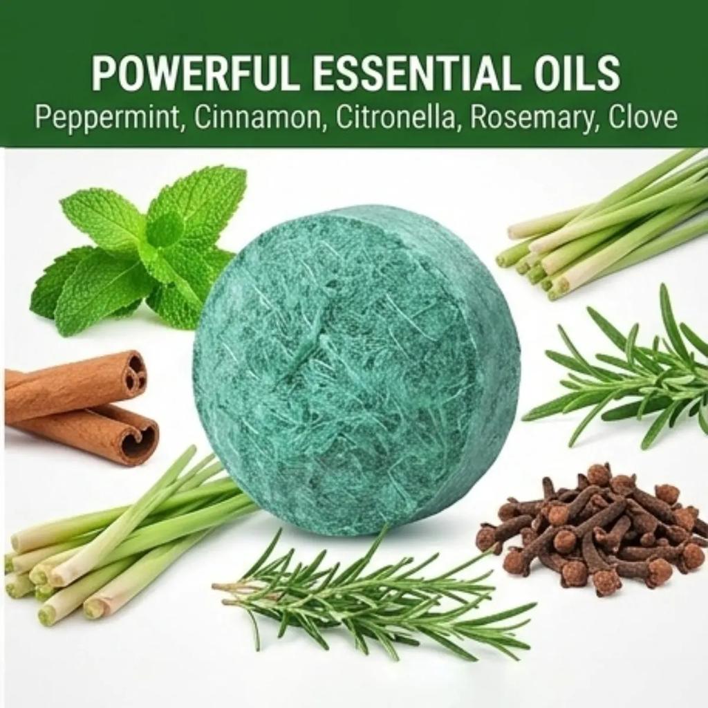 Набор из 12 шт. Мятное масло от грызунов, Быстродействующая формула отпугивает крыс, мышей, муравьев и других, Экологичное и долговечное