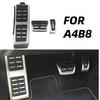 Педали для автомобиля с левым рулем для A4 B8 S4 RS4 Q3 A5 S5 RS5 8T Q5 8R SQ5 A6 C7 A7 S7 S6 4G A8 S8 A8L 4H Накладки на педали газа, тормоза и подставки для ног