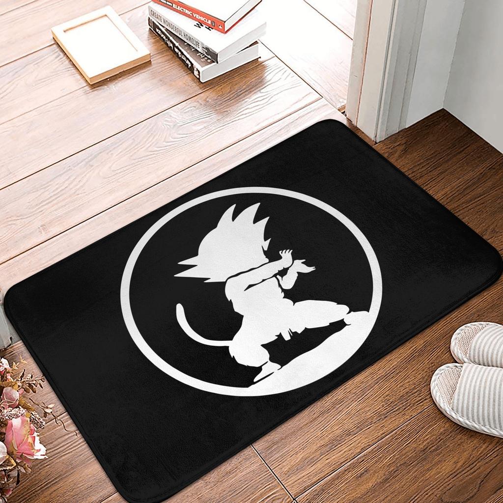 DragonBall Anime Dragon Ball Doormat Non-Slip Entrance Bath Kitchen Door Floor Mat Garage Carpet Rug