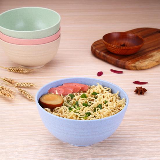 4 шт., удобные небьющиеся миски для круп, легко чистящиеся штабелируемые миски для риса для домашней кухни