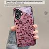 Абстрактный леопардовый принт Для iPhone 17 Air 16 E 15 Plus 14 Pro Max 13 12 mini 11 5 6 7 8 Plus XR XS Max SE Черный стеклянный чехол для телефона