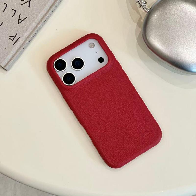 Премиальный чехол из искусственной кожи для iPhone 17 Pro Max - Прочная, ударопрочная защита