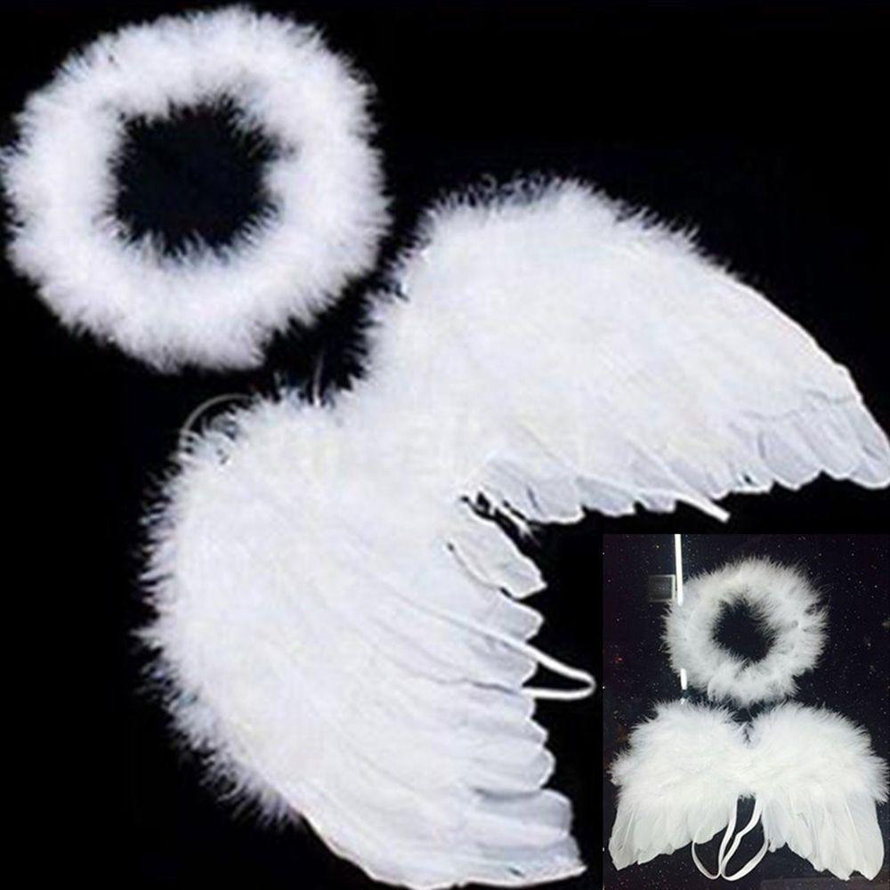 Hot Sales New Wings Baby and White Party Decoration Feather Kids For
