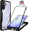 360° Dual-Sided Clear Phone Case For Samsung Galaxy A36 A56 A26 A35 A34 A55 A54 A53 A25 5G A16 A15 A14 A13 A12 A06 A05 A04 Cover