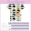Высококачественная K-pop футболка BTS 3D Bangtan Boys Love Yourself с коротким рукавом