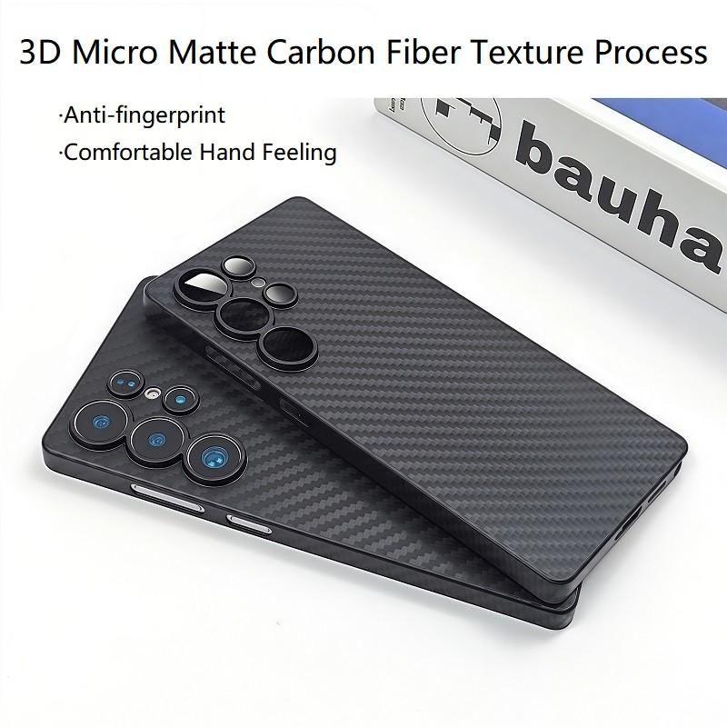 For Samsung S25 Ultra S24 Ultra S23U 0.35mm Super Slim 3D Micro Frosted Hard Phone Case for Galaxy S25/S25 Plus S24 S23 Anti-fingerprint Anti-scratch