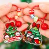 1/6Pcs 2D Christmas Keychain Cute Diy Bag Decoration Accessories High-Value Christmas Tree Keychain Pendant Festival Gift