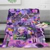 Flannel Digital Printed Blanket Conditioning Blanket Sofa Blanket Girl Gift
