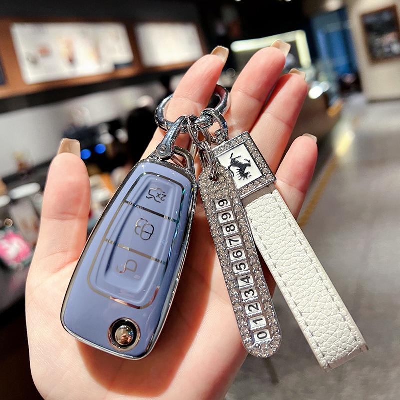 Для Форд Комплект Ключей Форрест Мондео Фокус Эдж Фиеста Эксплорер Авто Острый Мужской