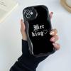Защитные чехлы для телефонов Ae84 King Queen Para Art для Samsung S23 S24 Ultra A55 A14 A25 A13 Infinix Hot 40 Pro Tecno Spark 20C Wave Задняя крышка из ТПУ