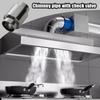 Water Heater Chimney Pipe Tube Connector With Check Valve Anti Backflow Stainless Steel Tube Adapter For Stove Water Heater