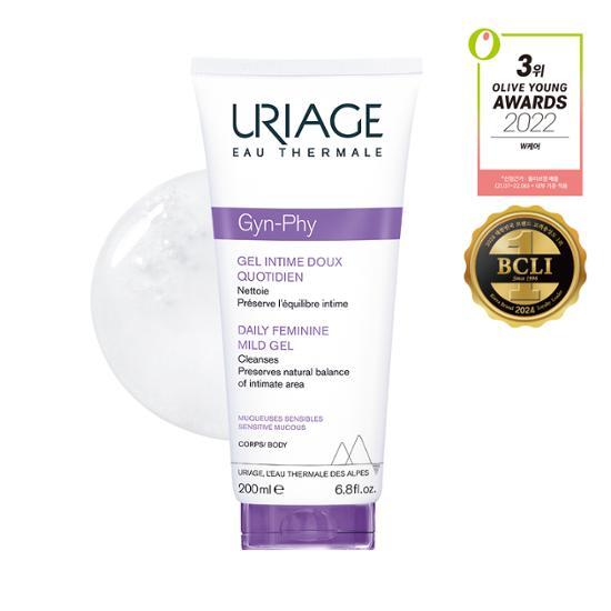 Uriage Gyn-Phy Dermal Mild Gel 200 мл специальный (+ 50 мл геля Dermal Mild в подарок)