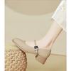 Single Shoes Retro Temperament Thick Heels High Heels Platform Soles New Women's Shoes with Mary Jane Shoes