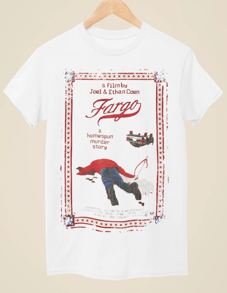 Fargo Movie Poster Inspired Unisex White TShirt