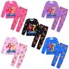 19703 Kids Boys Girls Steal a Brainrot 67 Six Seven Print Long Sleeves T-Shirt Pants Pajamas Sleepwear Sets