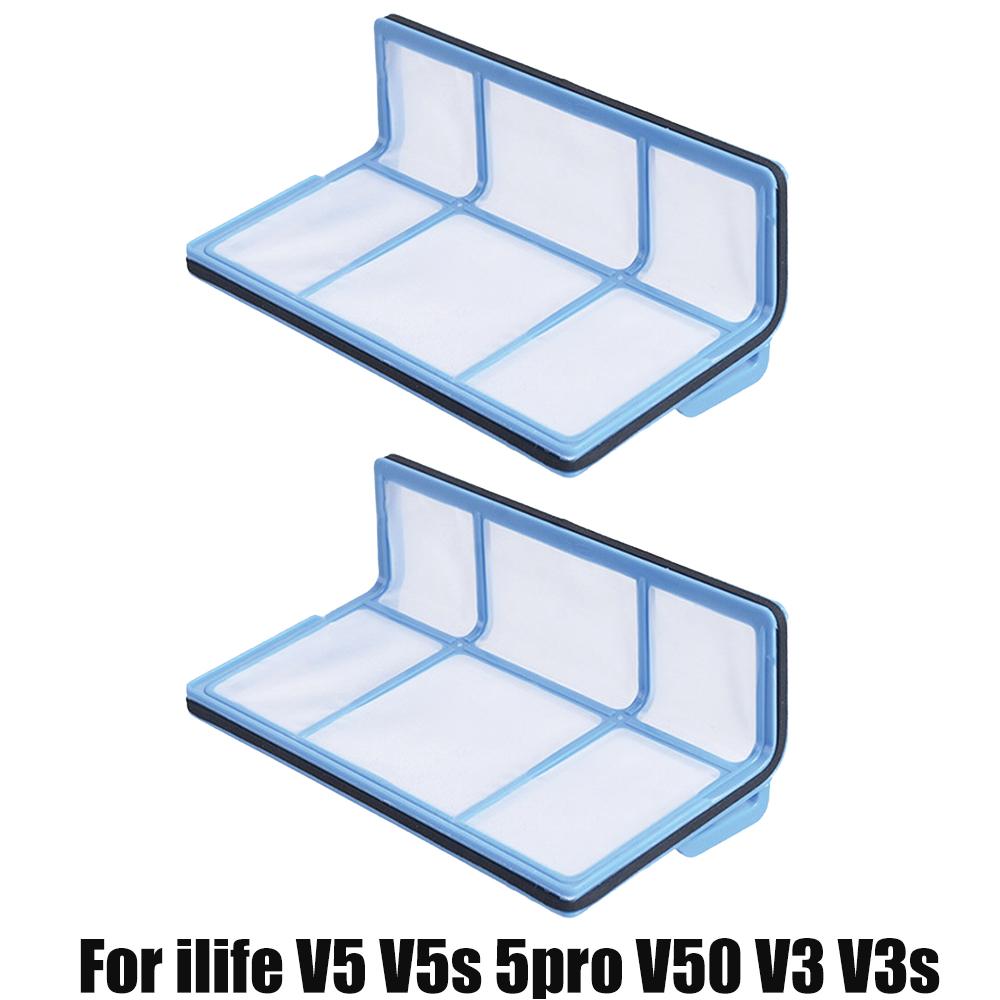 For ILife V5S V5 Pro X5 V5 V3 V5S Pro V50 V55 Side Brush HEPA Filter Mop Cloth Magic Paste Accessories Vacuum Cleaner Parts