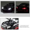 1/32 Scale Benz AMG GTR Sports Car Model Toy Car Die Casting Alloy Car Model Pull Back Vehicles Toys for Toddlers Kids Boys Girls Gift