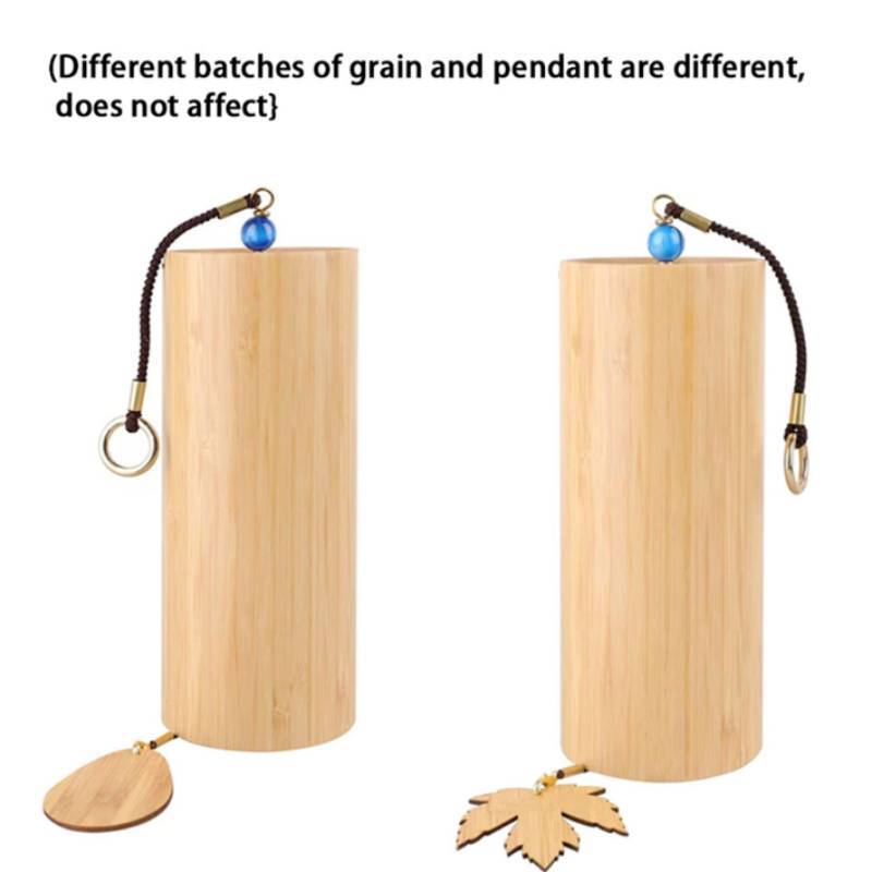 Wooden Bamboo Chime Ornament With Handcrafted Technique For Gift And Home Decoration