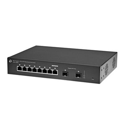 Planex Гигабитный 8 портов 2 порта SFP WEB Управляемый PoE коммутатор + SWE-0208G