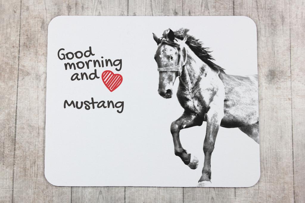 Mustang – Mouse pad with print, personalized pad with a horse | Art-Dog