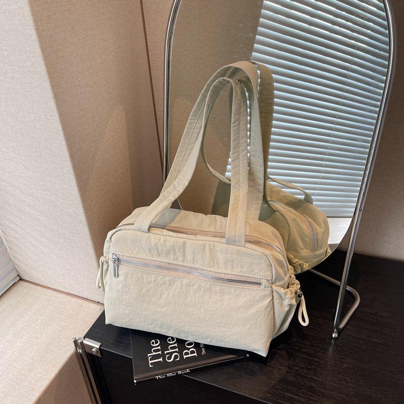 Популярная легкая тканевая сумка женская новая большая вместительная универсальная на плечо подмышку повседневная сумка-подушка