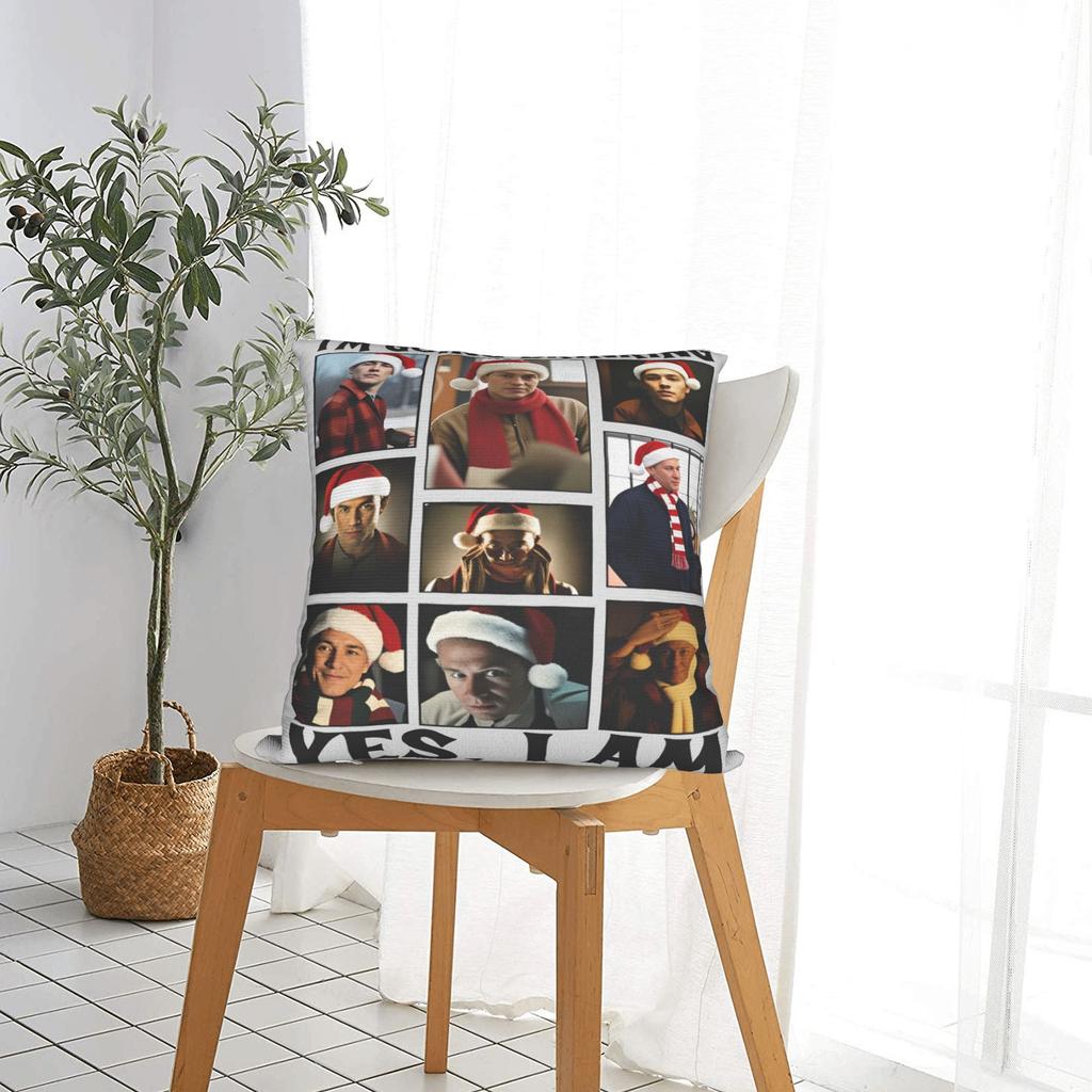 Charlie Hunnam Ed Gein Im Going Drinking Yes I Am Christmas Pillow Case Comfy Pillow Cover Sofa Home Decor Cute Funny Pillowcase