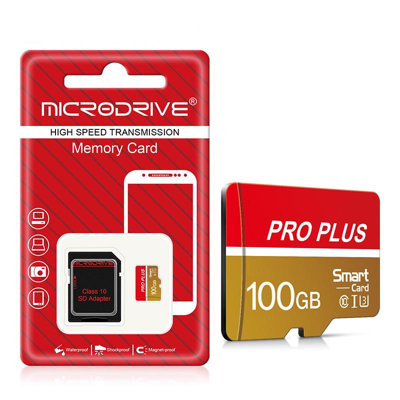 Карта памяти Micro SD U3 класса 10 — 32 ГБ, 64 ГБ, 128 ГБ, 256 ГБ