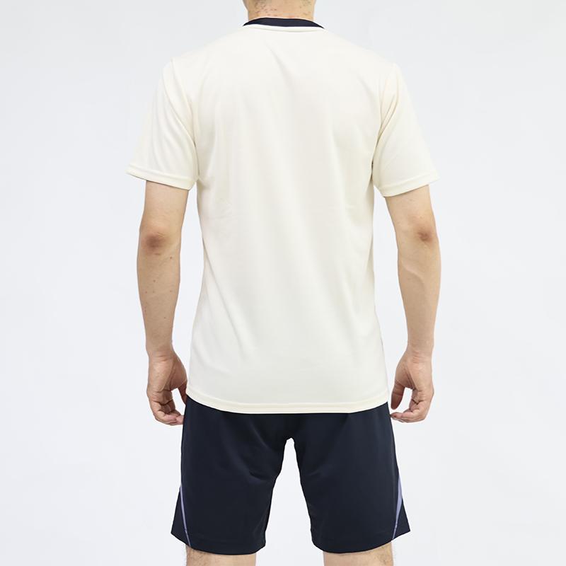 YONEX T-Shirts Men's V-neck Moderate Straight Fit 110274BCR