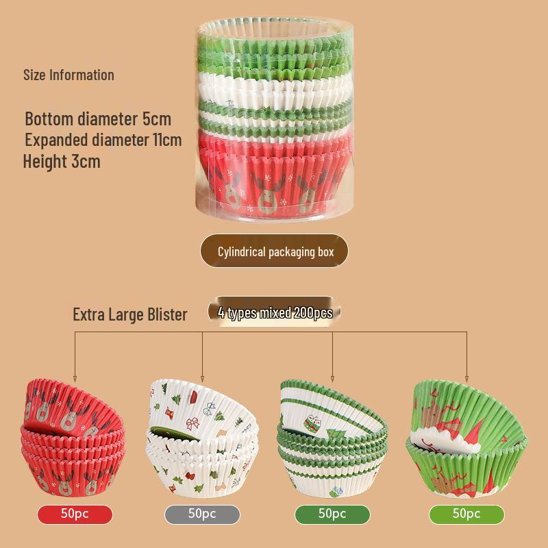 Снежный Нианг Высокотемпературные Одноразовые Бумажные Формочки для Кексов и Маффинов